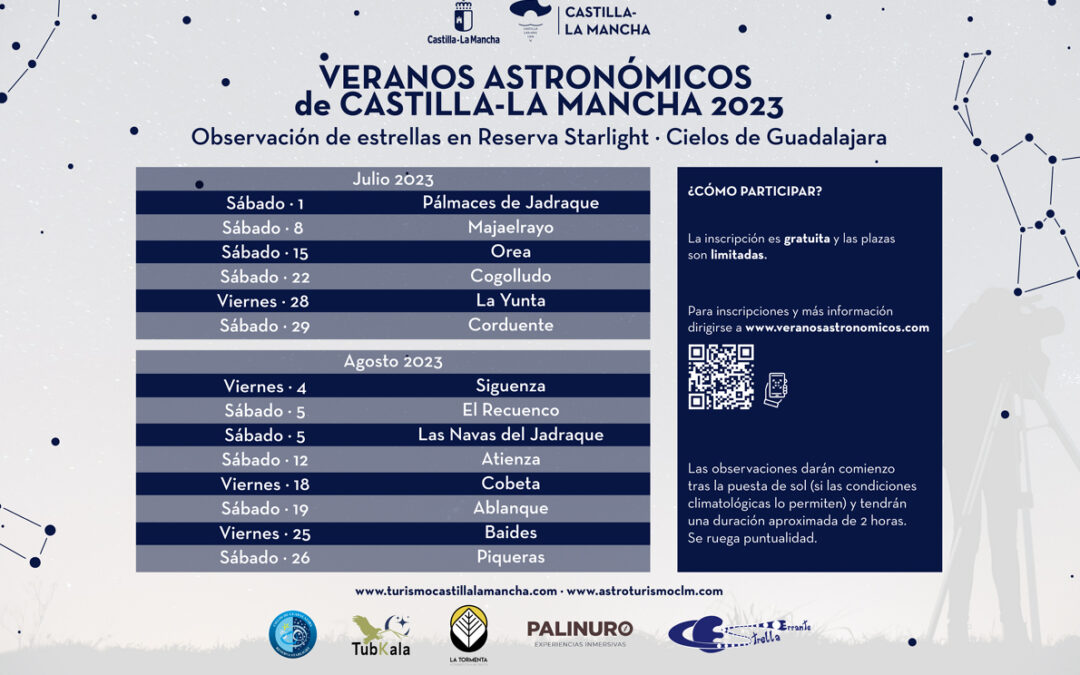 Observación de estrellas en Guadalajara – Veranos astronómicos