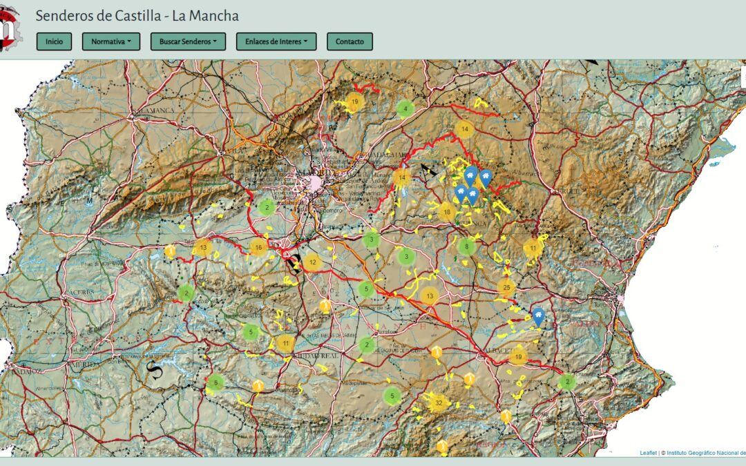 Senderos de Castilla – La Mancha, la web con todos los senderos de la comunidad