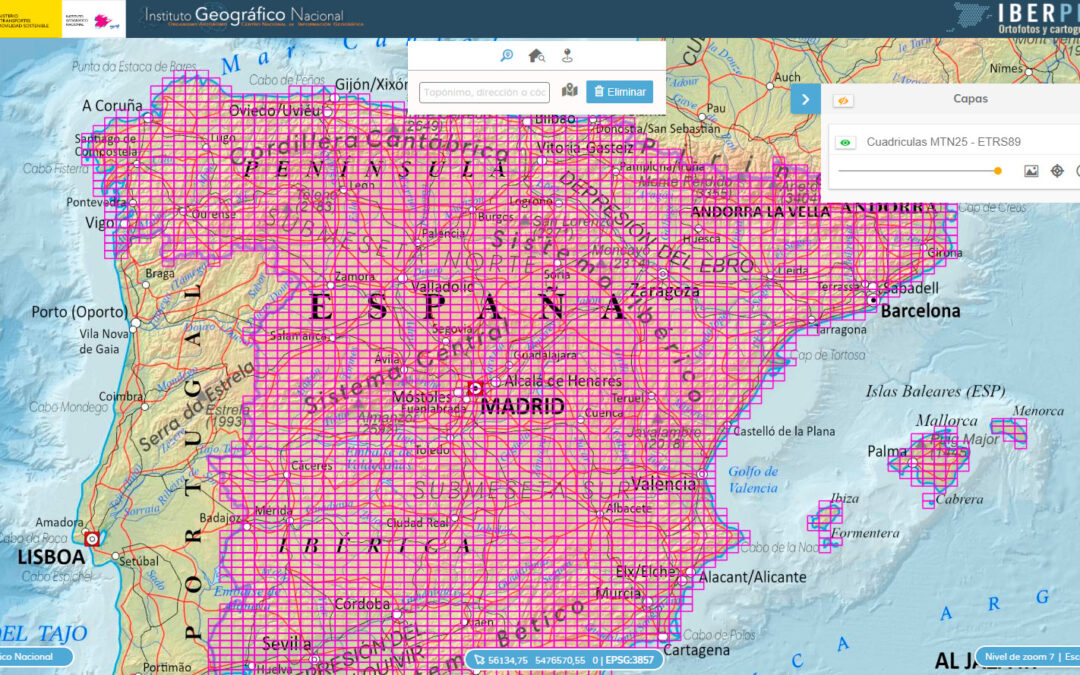 ¿Cómo saber qué mapa del IGN necesito para mi ruta en España?