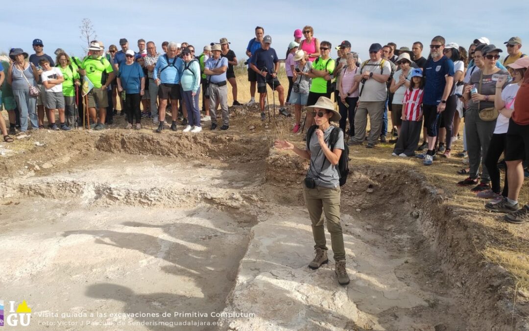 Visita guiada a las excavaciones de Primitiva Complutum en 2025